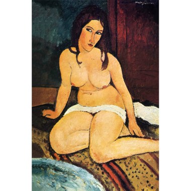 Sitting nude -Amedeo Modigliani